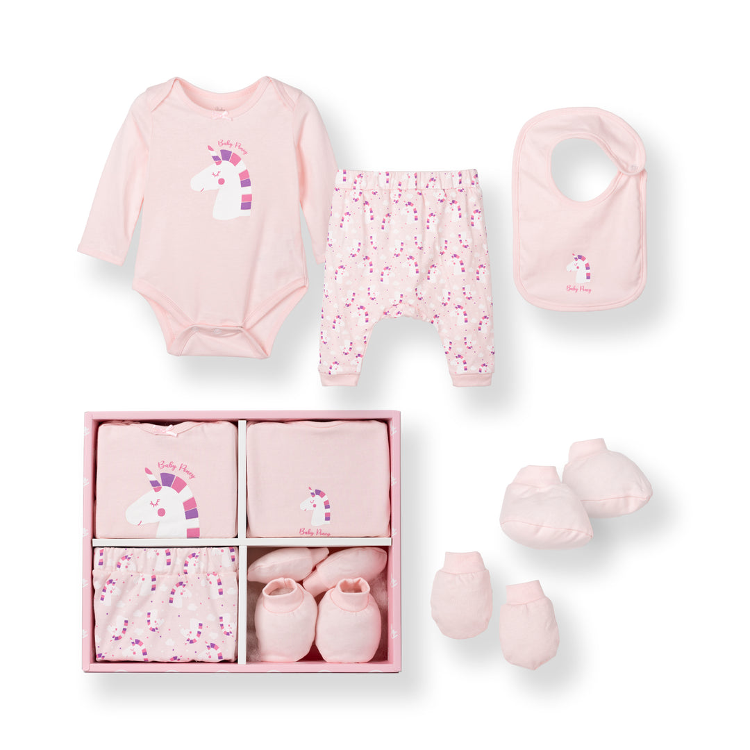 Poney Girls Light Pink Unicorn Gift Item