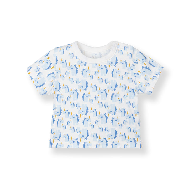 Poney Boys Light Blue Print Allover Unicorn Gift Item