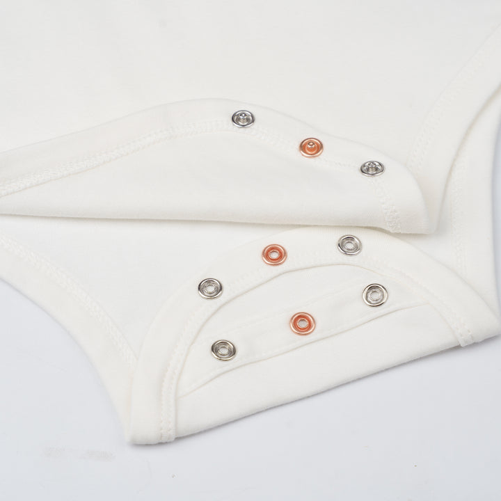 Baby Poney Boys White You Are My Universe Short Sleeve Bodysuit