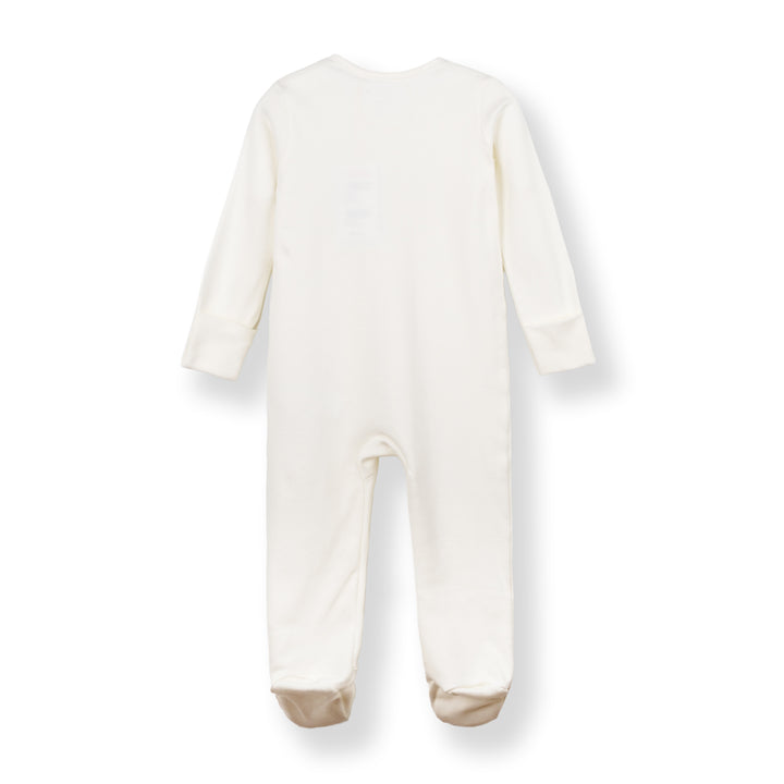 Baby Poney Boys White You Are My Universe Sleepsuit