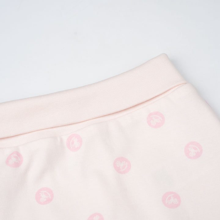 Baby Poney Girls Light Pink Iconic Rocking Horse Long Pants