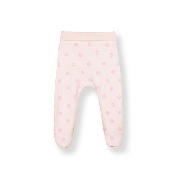 Baby Poney Girls Light Pink Iconic Rocking Horse Long Pants
