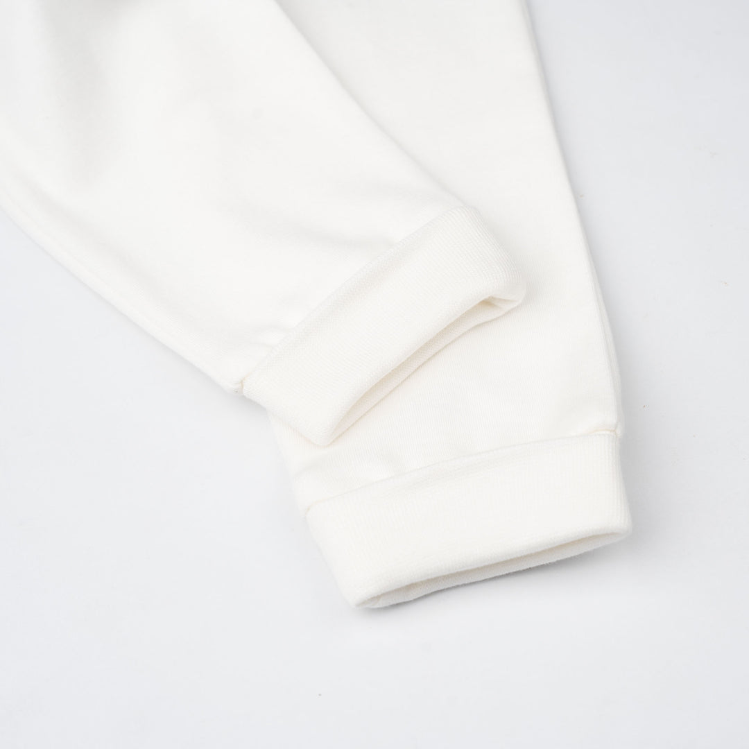 Baby Poney Girls White Love Iconic Long Pants