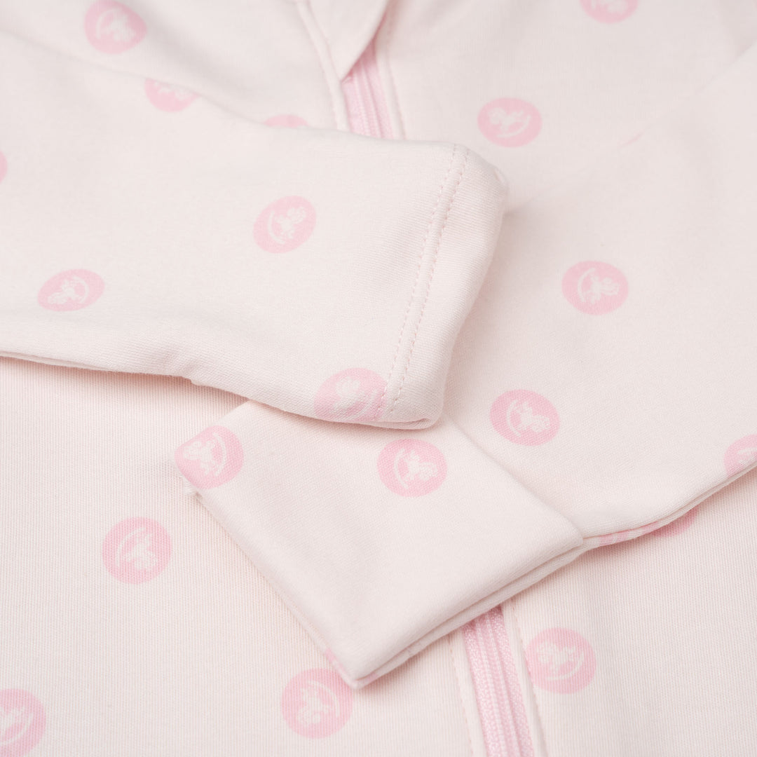 Baby Poney Girls Light Pink Iconic Rocking Horse Sleepsuit