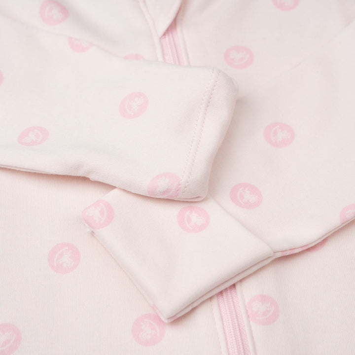 Baby Poney Girls Light Pink Iconic Rocking Horse Sleepsuit