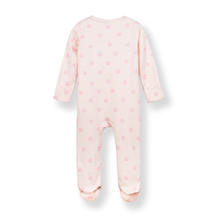 Baby Poney Girls Light Pink Iconic Rocking Horse Sleepsuit