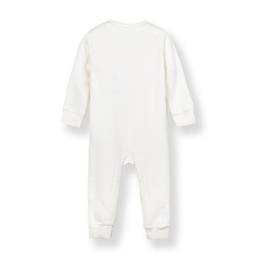 Baby Poney Girls White Love Iconic Sleepsuit