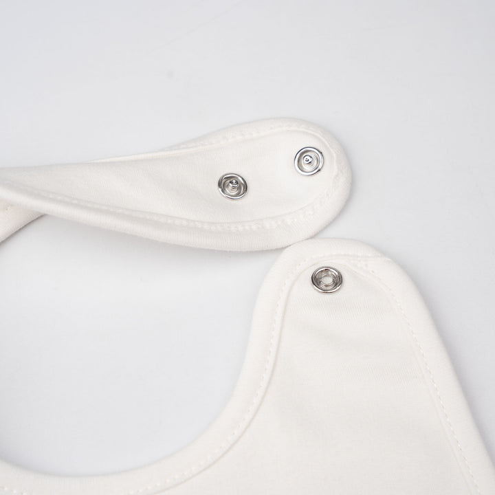 Baby Poney Girls White Love Iconic & Light Pink Iconic Rocking Horse Bibs