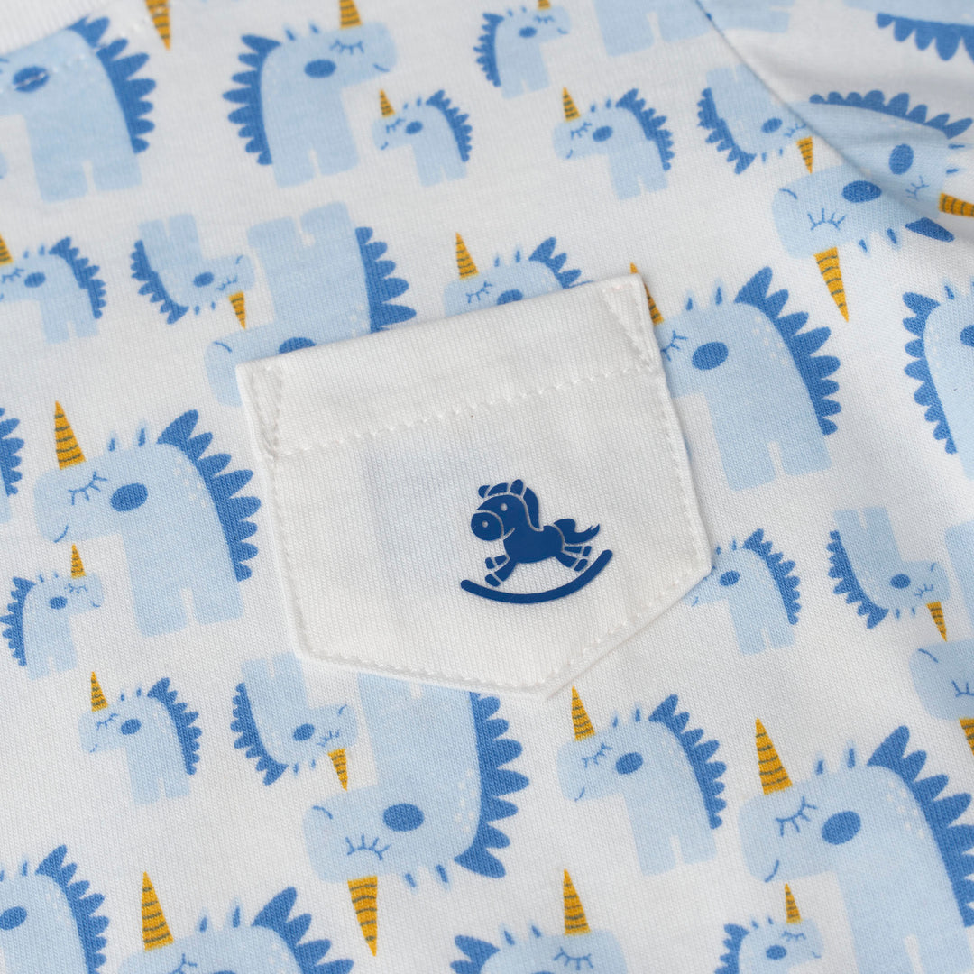 Blue Dinosaur Pyjamas