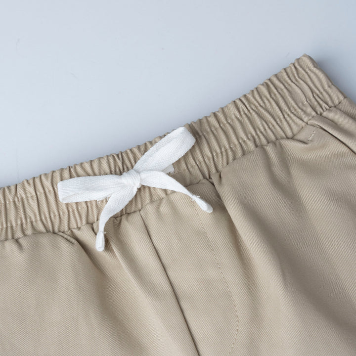 Dino Print Short Sleeves Top & Bermuda Set