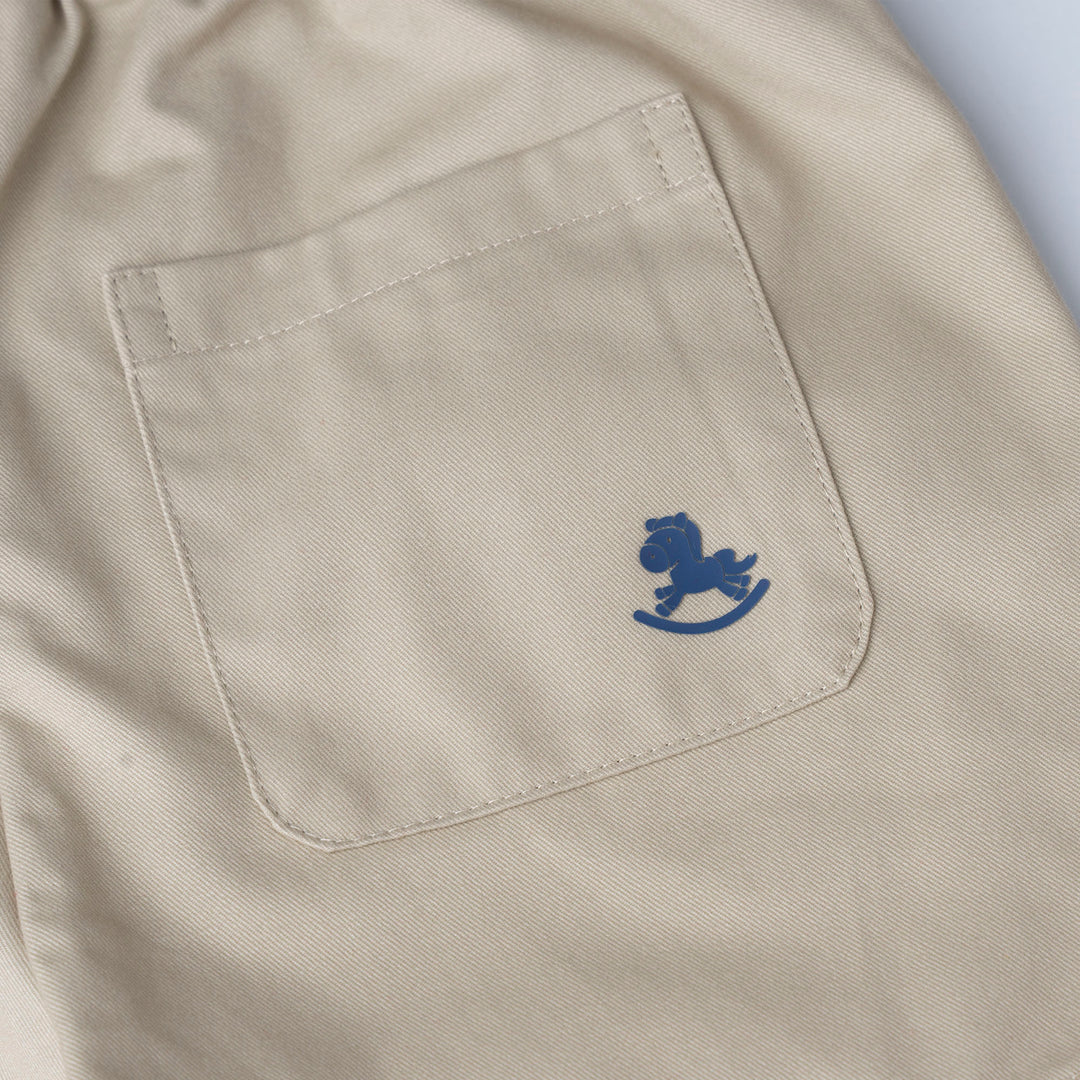 Dino Print Short Sleeves Top & Bermuda Set