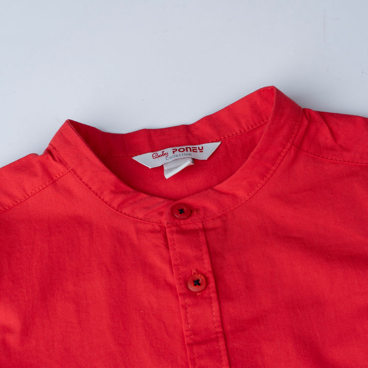 Poplin Dino Print Short Sleeves Top & Bermuda Set