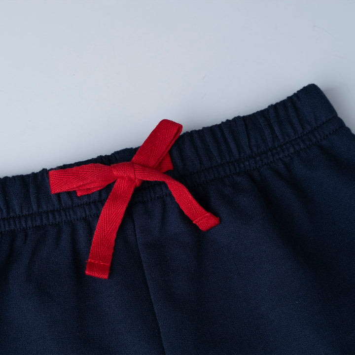 Poplin Dino Print Short Sleeves Top & Bermuda Set