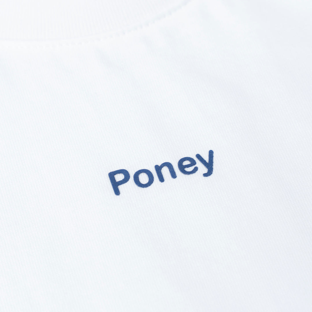 White Loose Fit Top and Stripes Dungaree Set