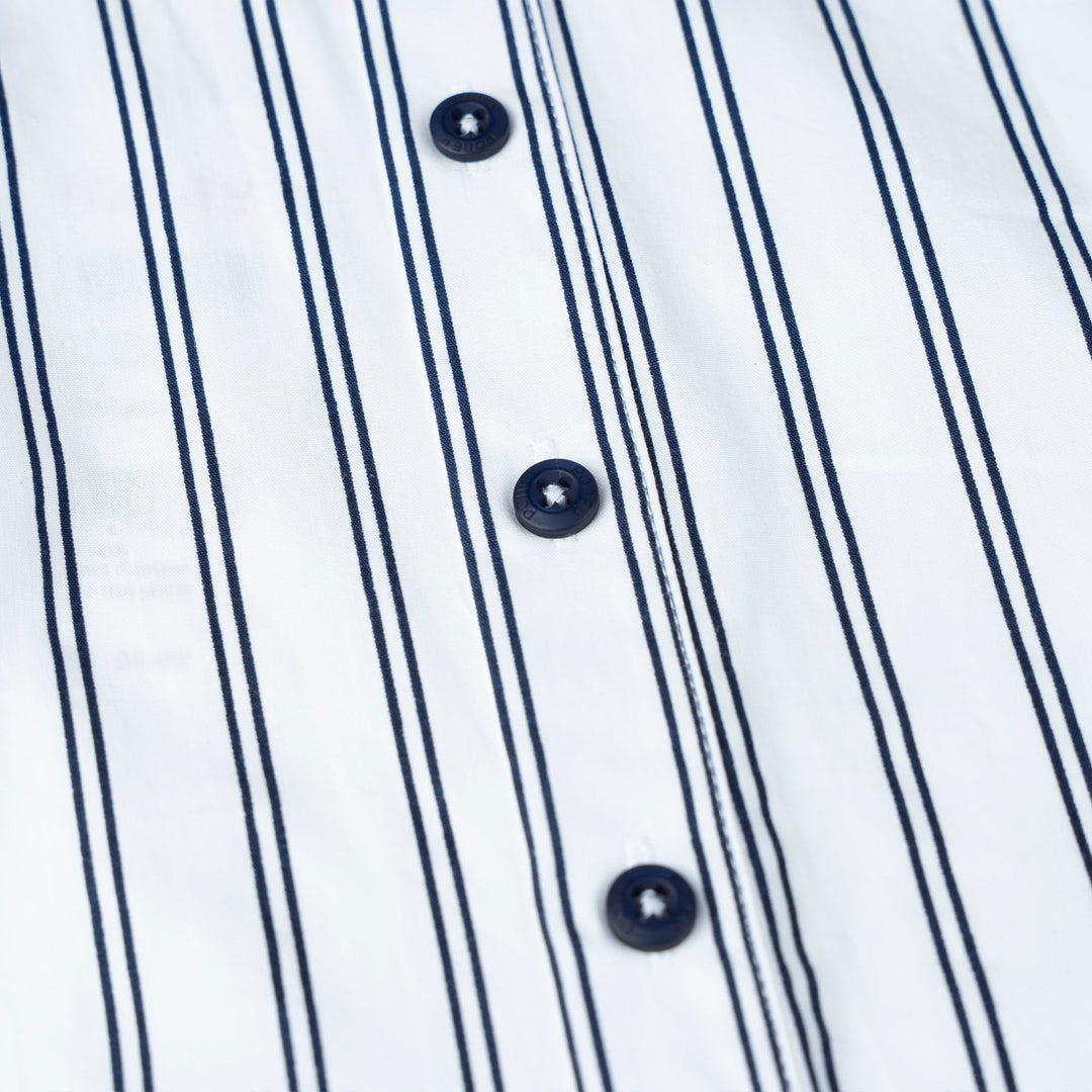 Striped Sleeveless Romper