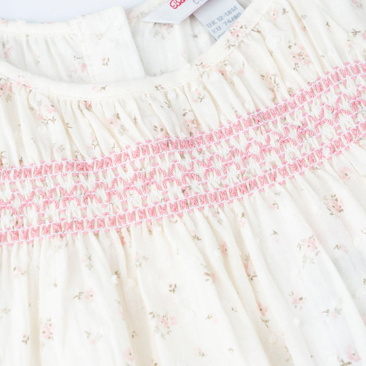 Floral Print Short Sleeve Romper