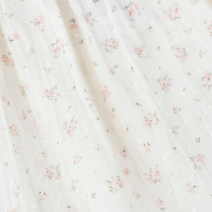 Floral Print Short Sleeve Romper