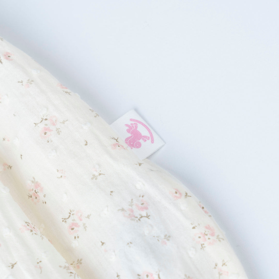 Floral Print Short Sleeve Romper