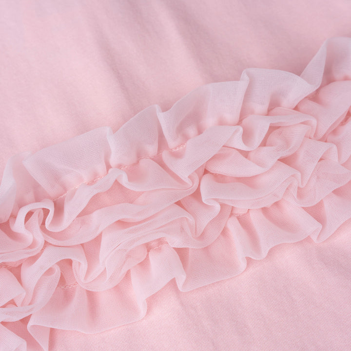 Ruffles Short Sleeve Polo Bodysuit