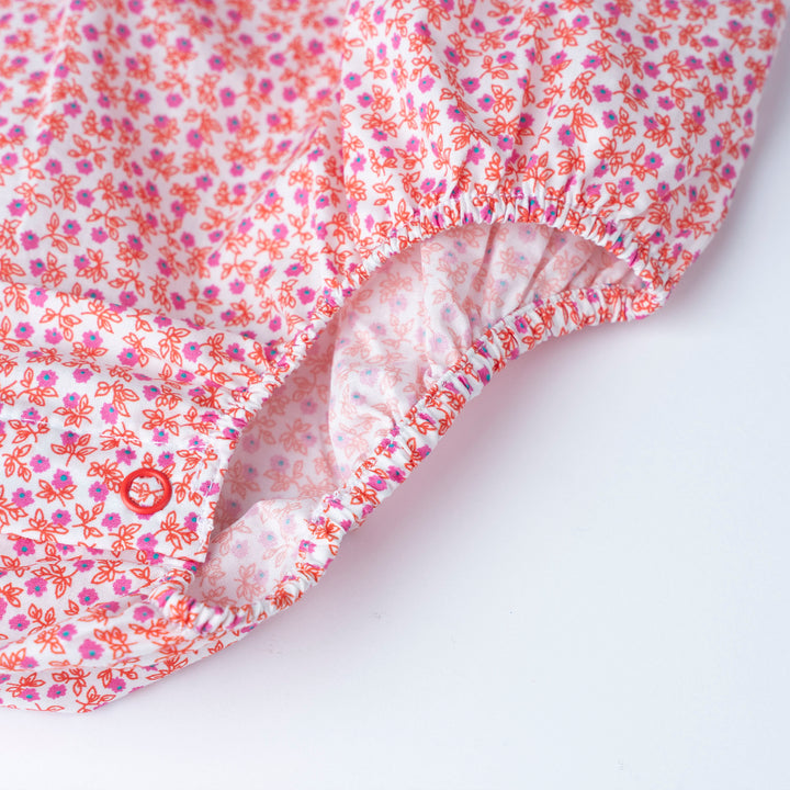 Floral Print Sleeveless Bodysuit