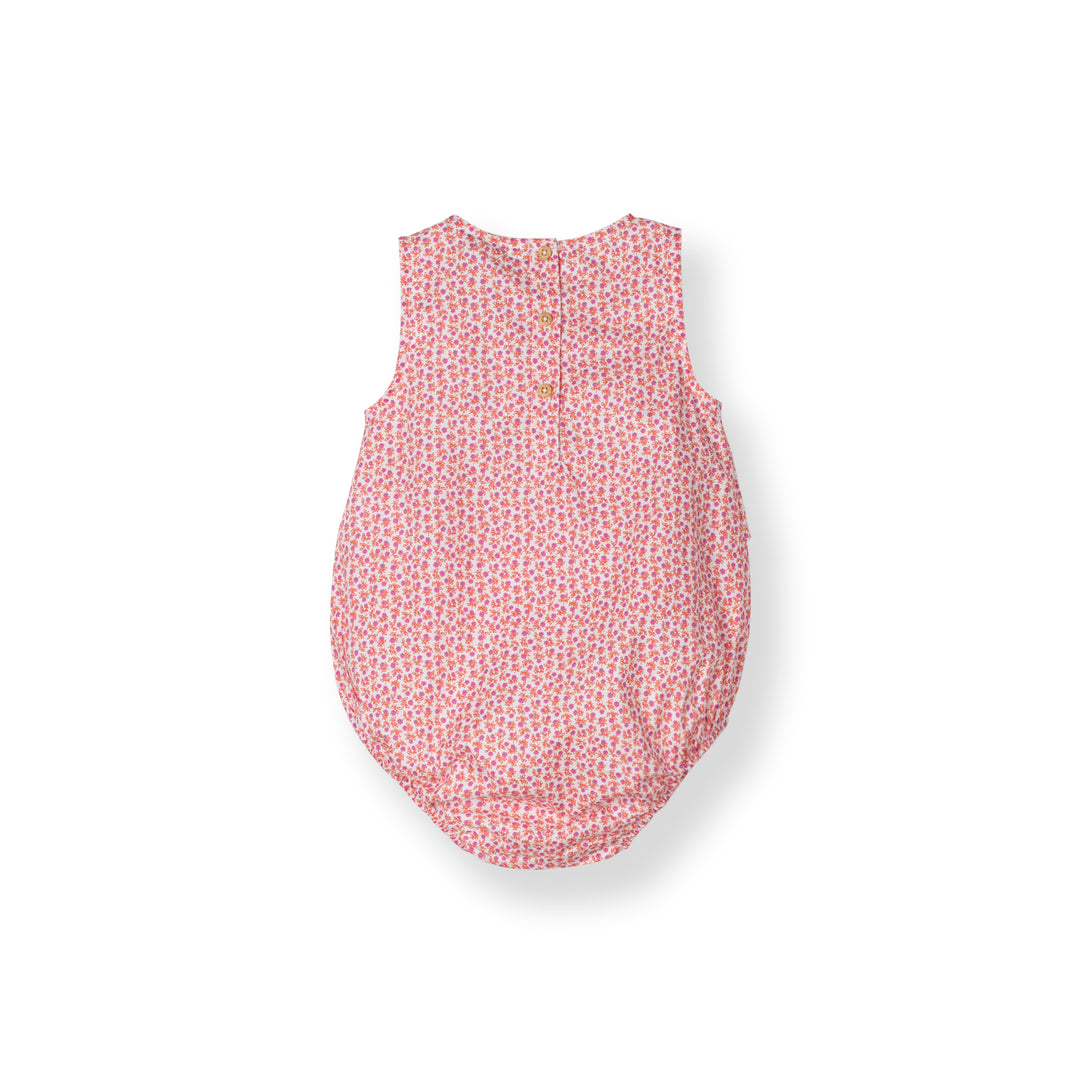 Floral Print Sleeveless Bodysuit