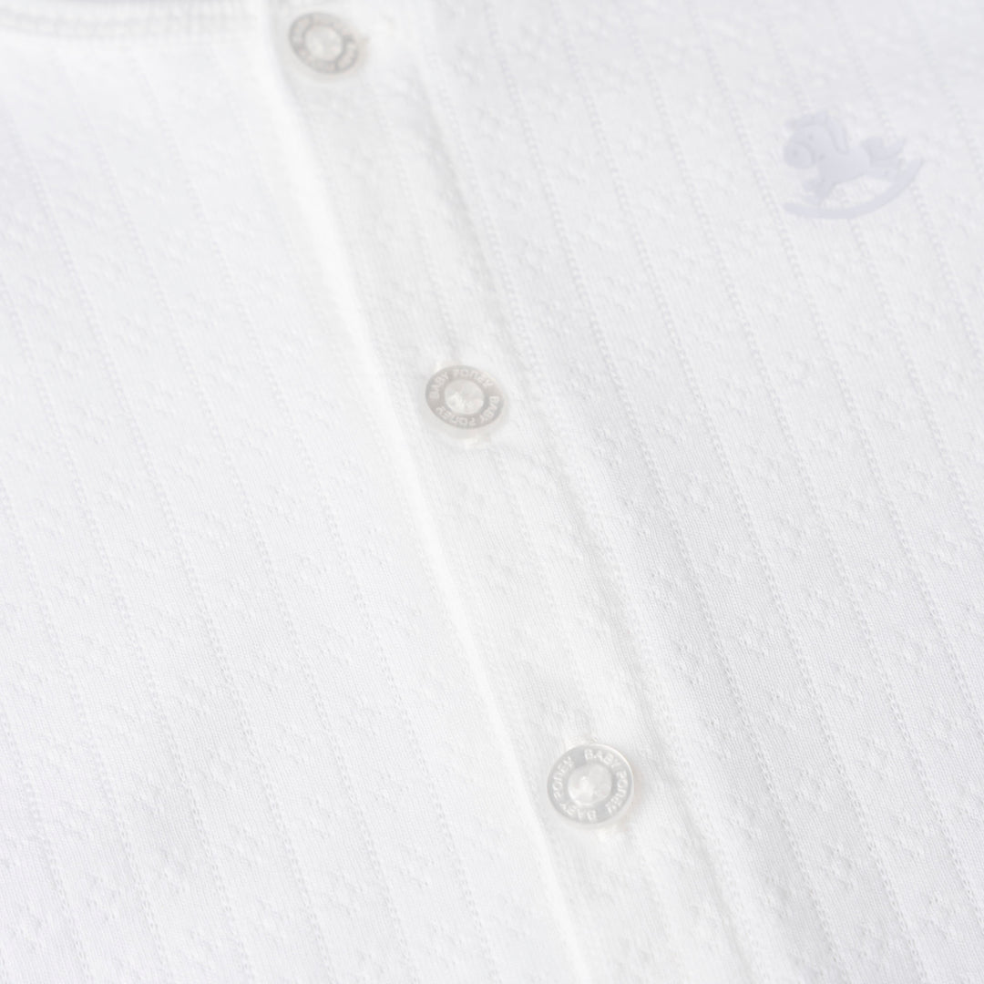 Boys Pointelle Long Sleeve Top & Long Pants Set