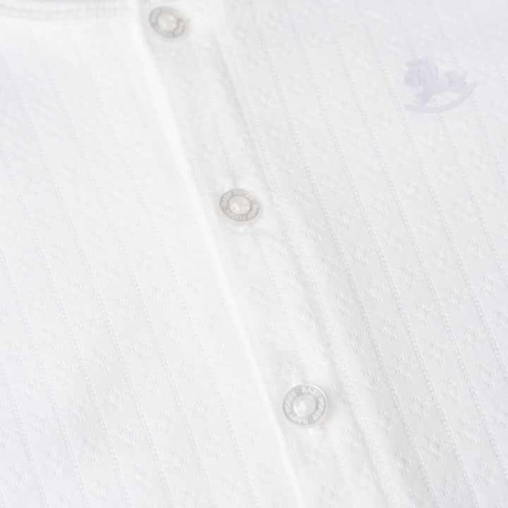 Boys Pointelle Long Sleeve Top & Long Pants Set