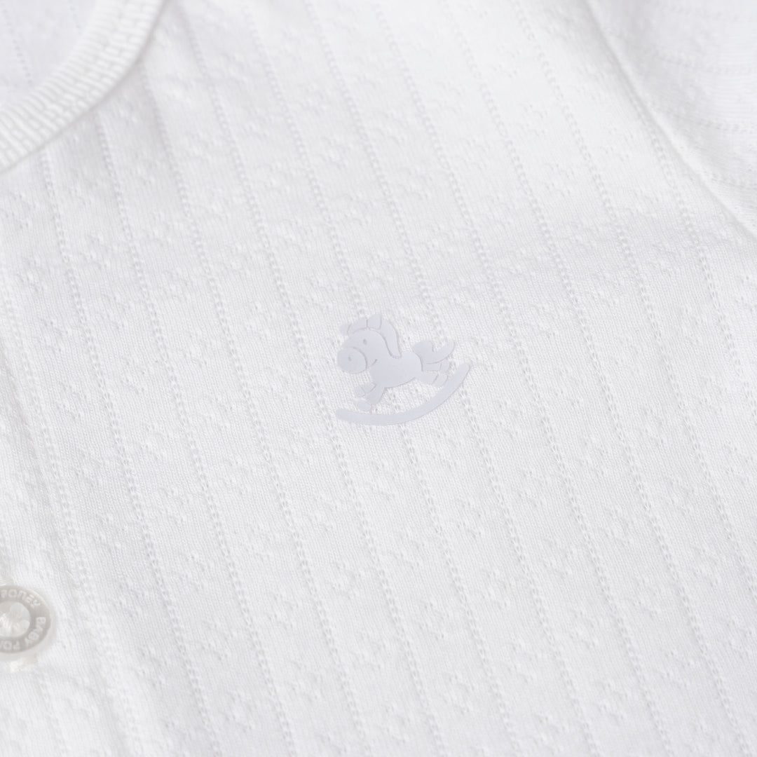 Boys Pointelle Long Sleeve Top & Long Pants Set