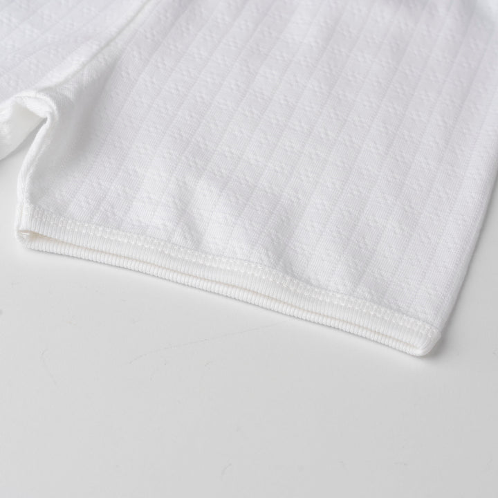 Boys Pointelle Short Sleeve Top & Short Pants Set