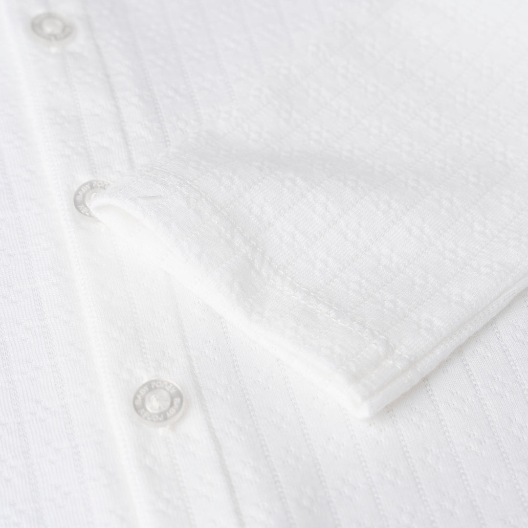 Girls Pointelle Long Sleeve Top & Long Pants Set