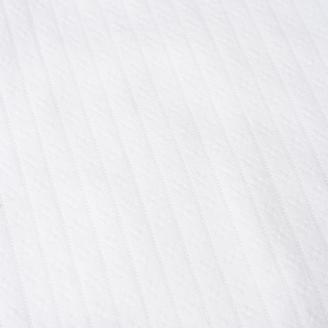 Unisex Pointelle Sleeveless Bodysuit