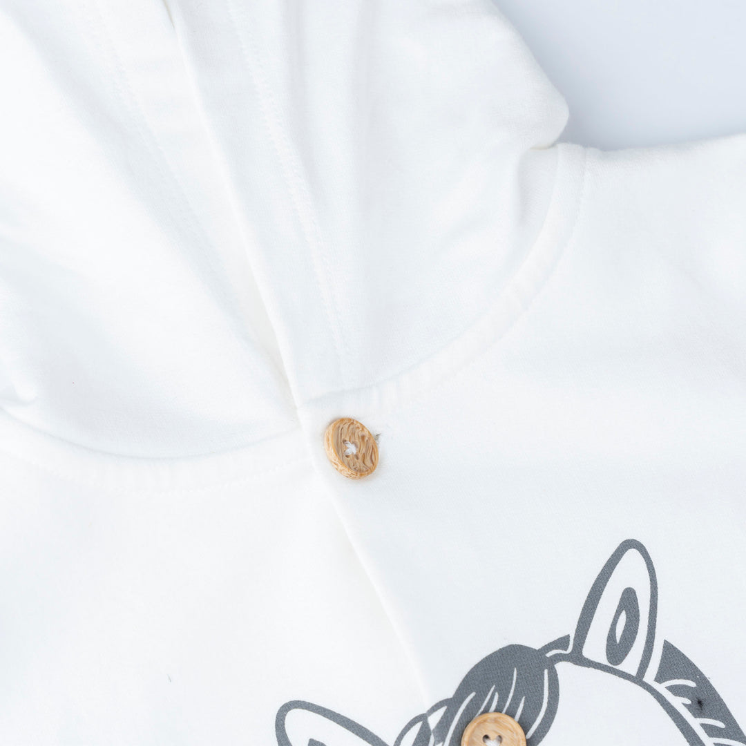 Poney Baby Boy Hooded Long Sleeve Jacket