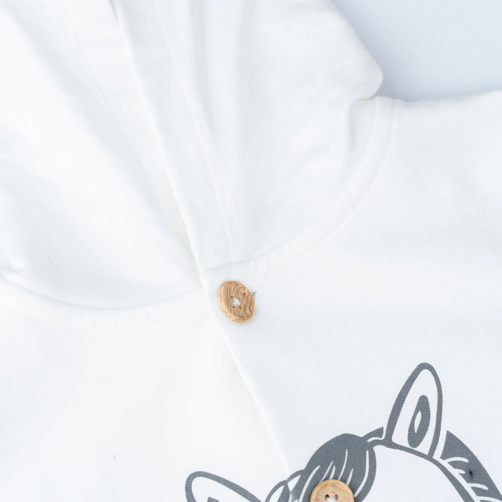 Poney Baby Boy Hooded Long Sleeve Jacket