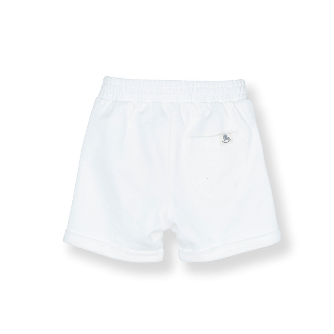 Poney Baby Boy Plush Bermuda Shorts