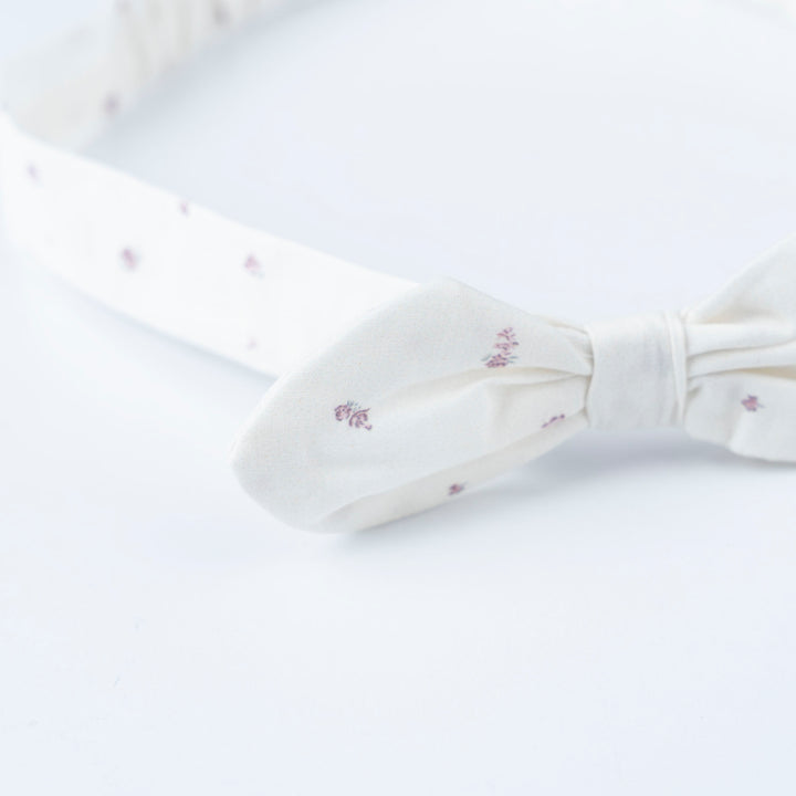 Baby Poney Girls White Round Neck Frill Short Sleeve Dress