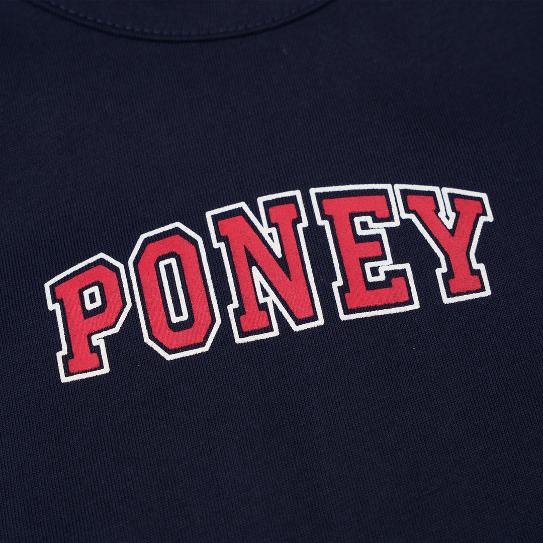 Baby Poney Boys Navy Poney Logo Regular Fit Long Sleeve Top & Long Pants Pyjamas