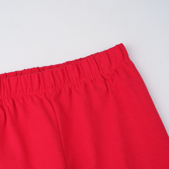 Baby Poney Boys Red Poney Logo Regular Fit Long Sleeve Top & Long Pants Pyjamas