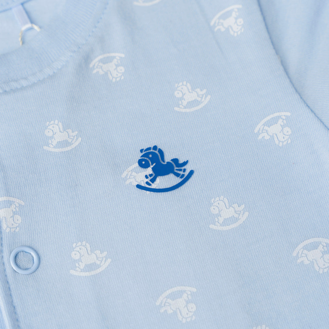 Baby Boy Iconic Logo Sleepsuit