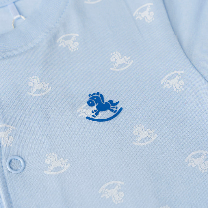 Baby Boy Iconic Logo Sleepsuit