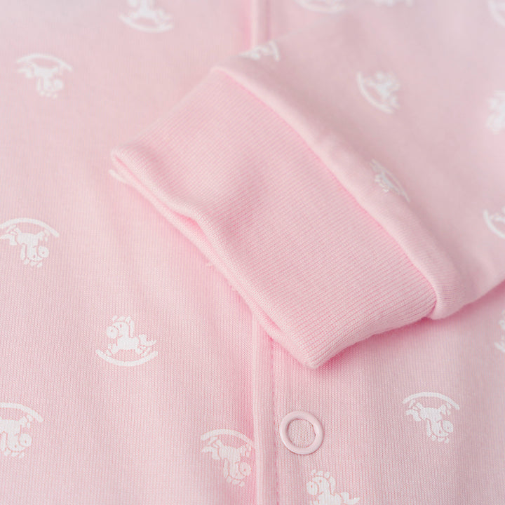 Baby Girl Iconic Logo Sleepsuit