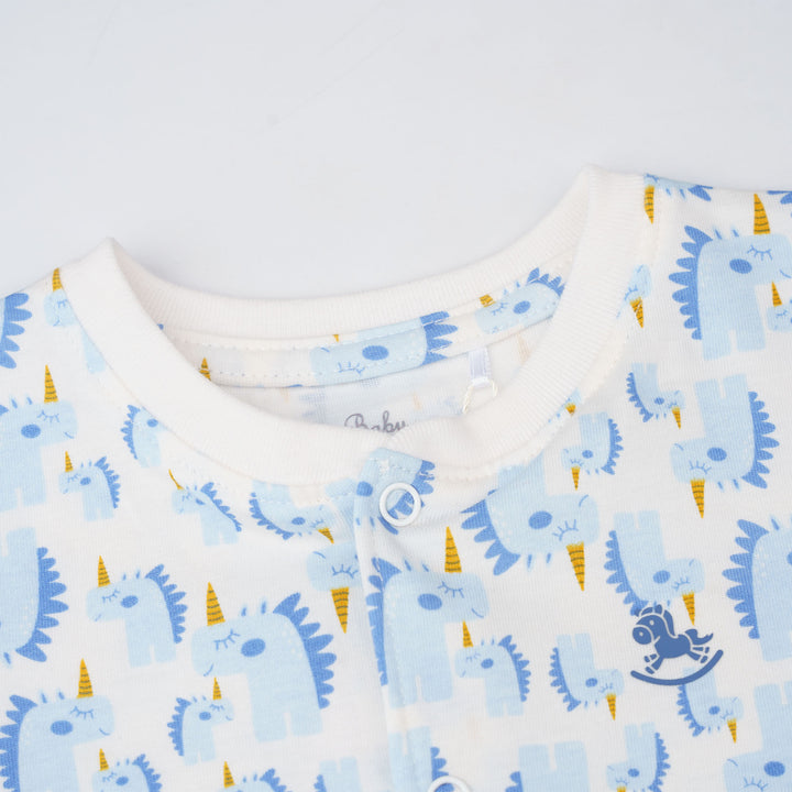 Poney Baby Boys Little Dreamer S/Sleeve Romper