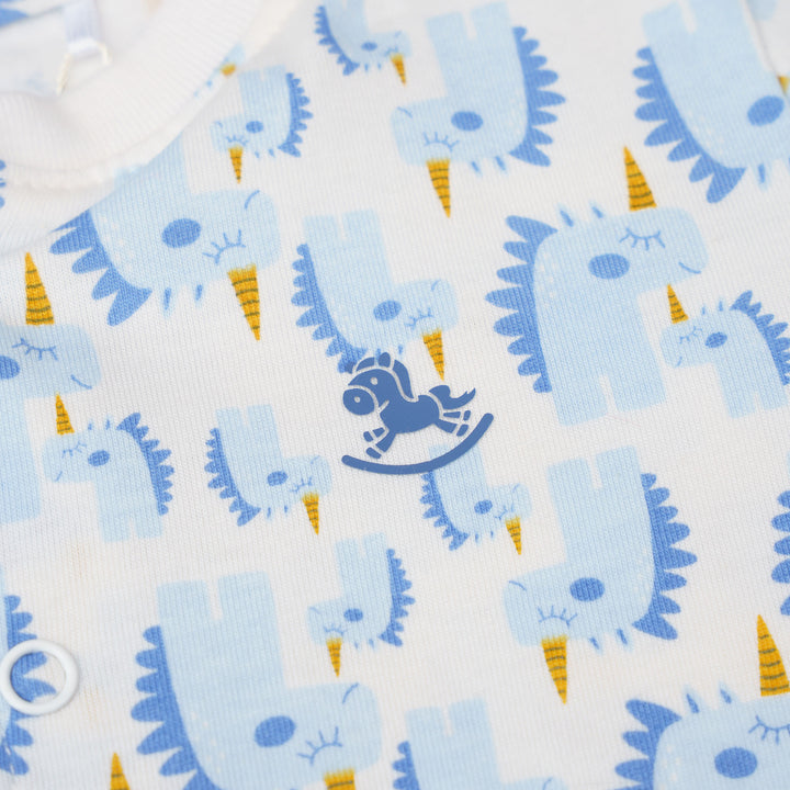 Poney Baby Boys Little Dreamer S/Sleeve Romper