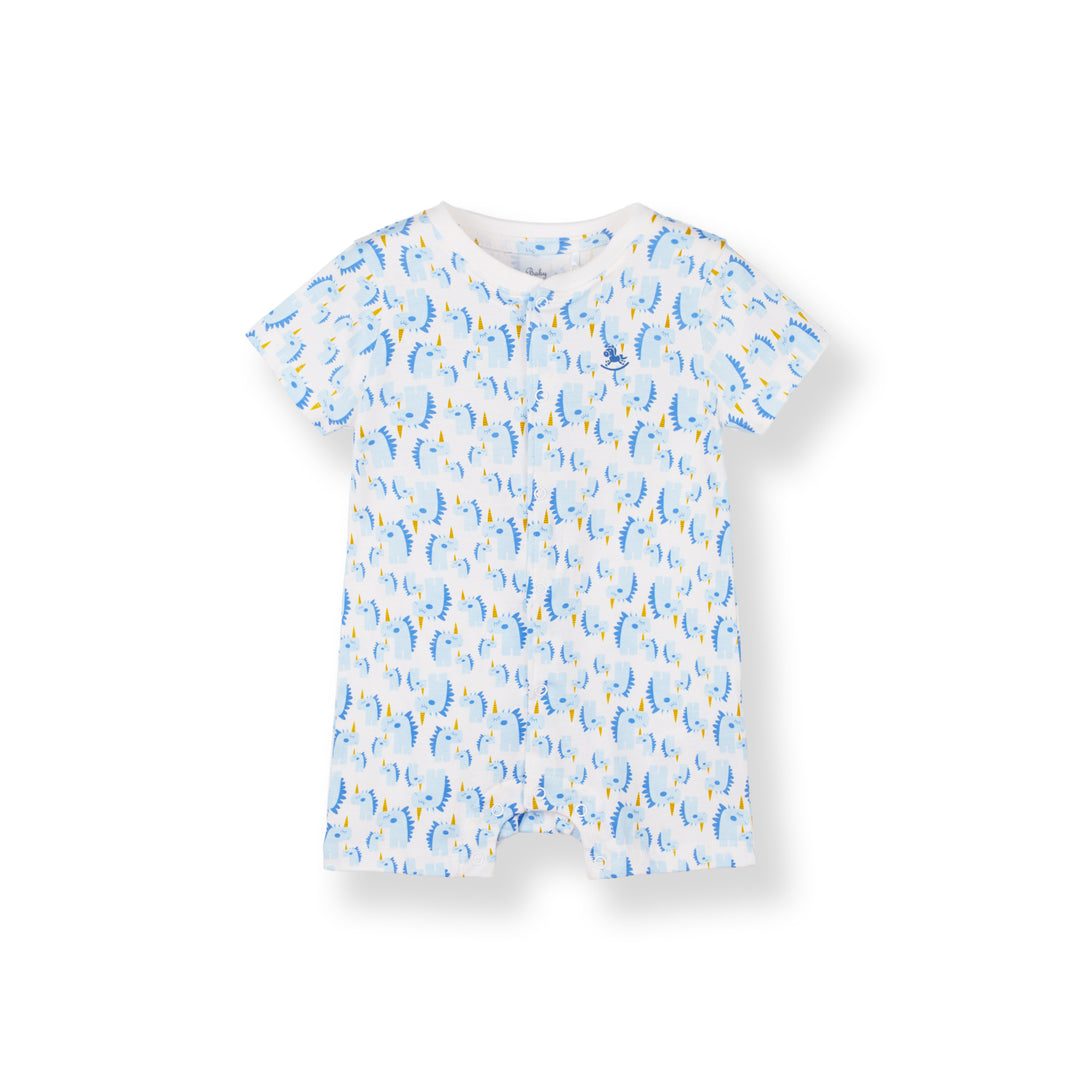 Poney Baby Boys Little Dreamer S/Sleeve Romper