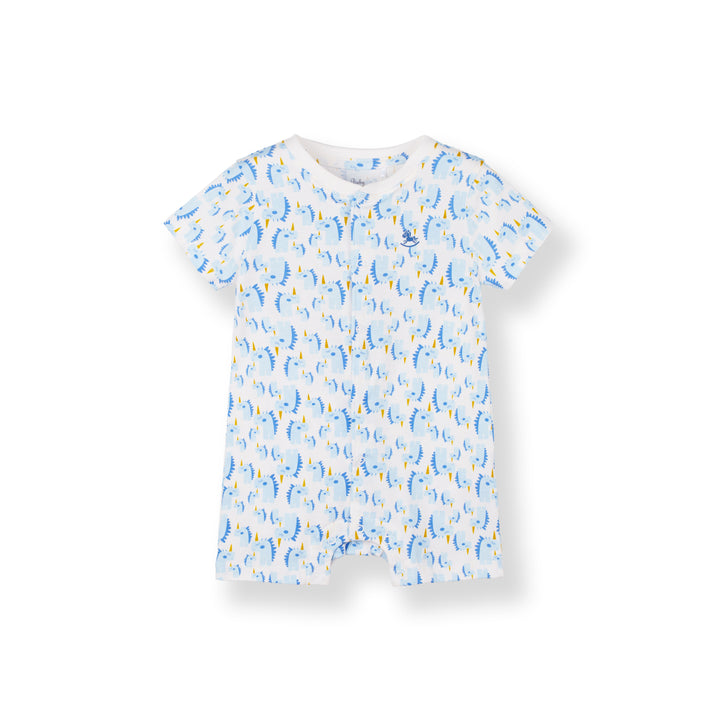 Poney Baby Boys Little Dreamer S/Sleeve Romper