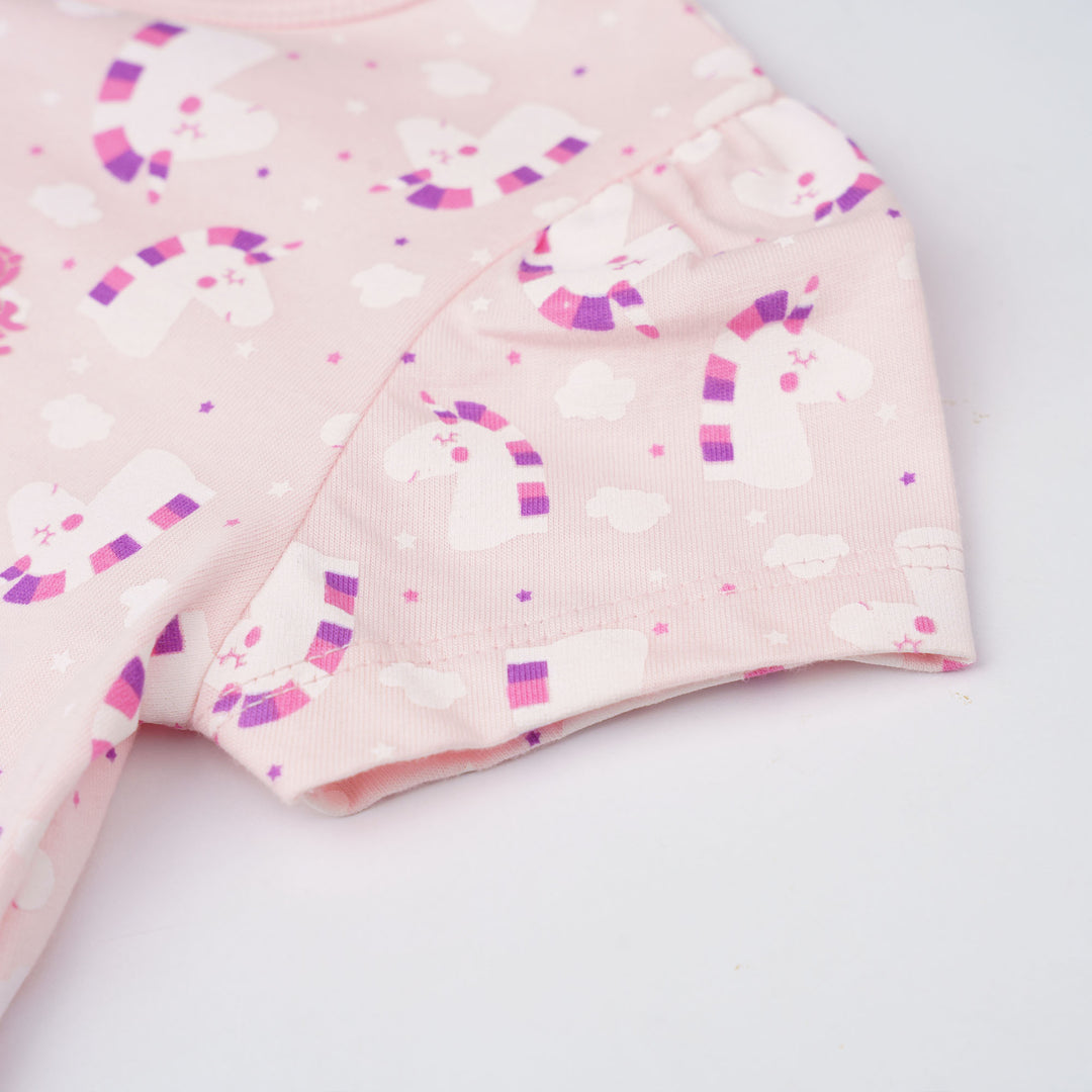 Baby Girl Twinkle Joy Short Sleeve Romper 3250512KB