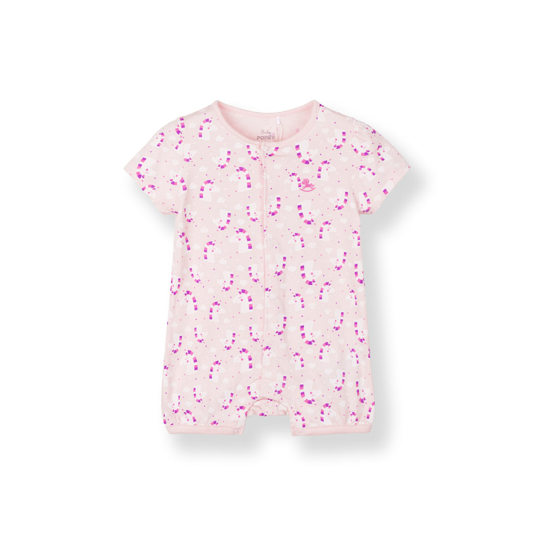 Baby Girl Twinkle Joy Short Sleeve Romper 3250512KB