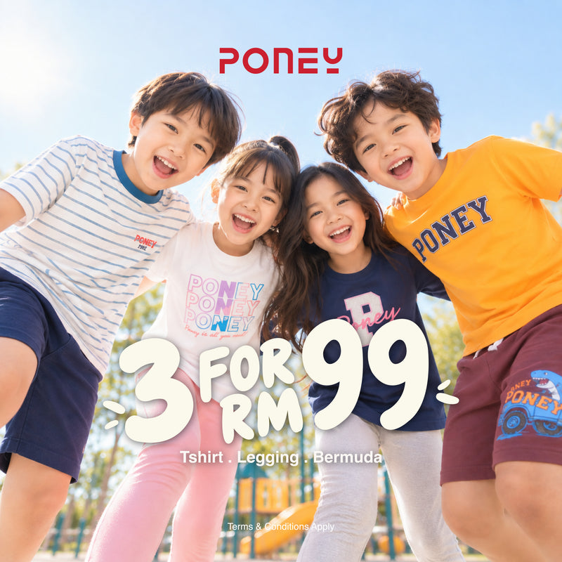 Tees, Leggings & Bermudas : Buy 3 for RM99