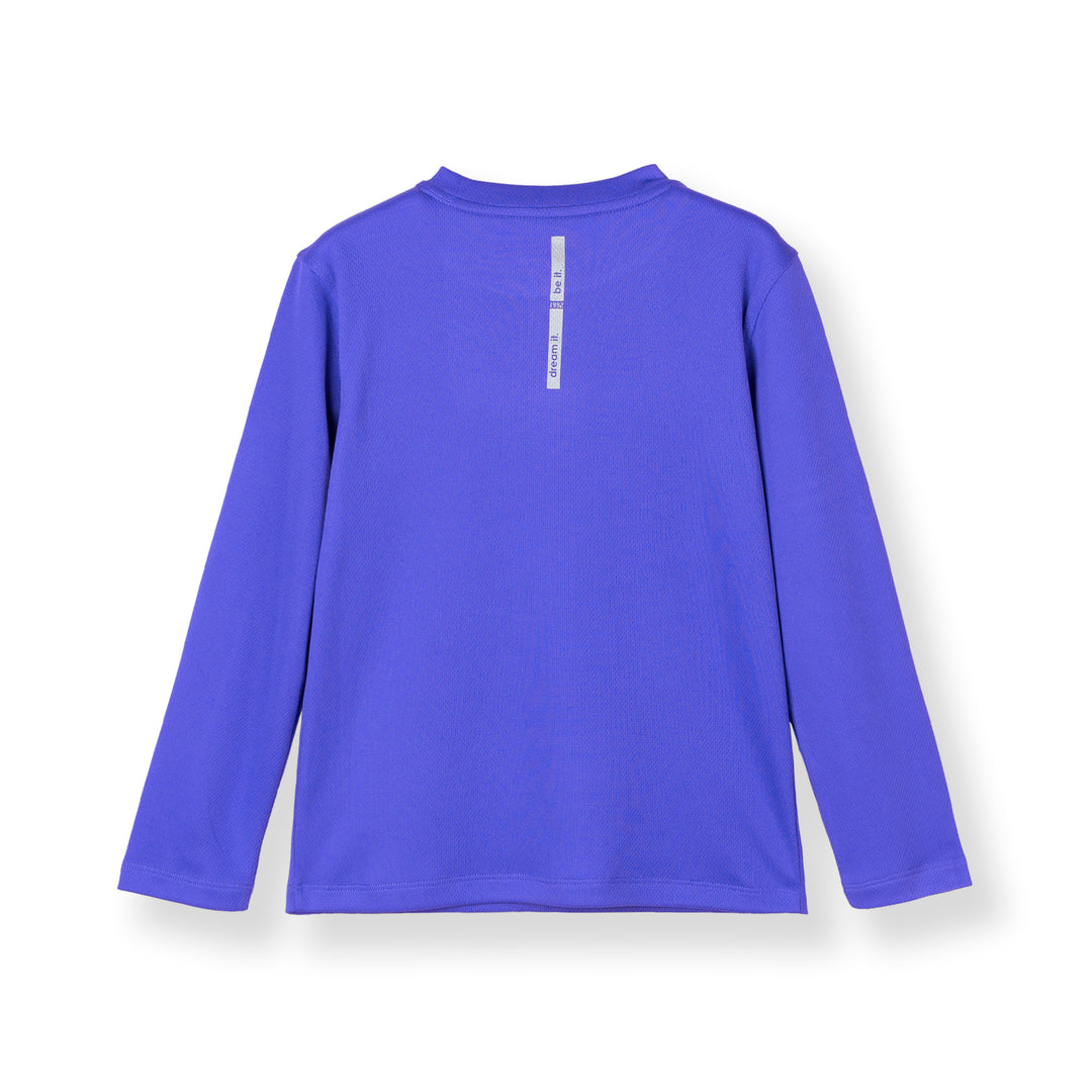 Sportswear Boys Purple Regular Fit Long Sleeve Top