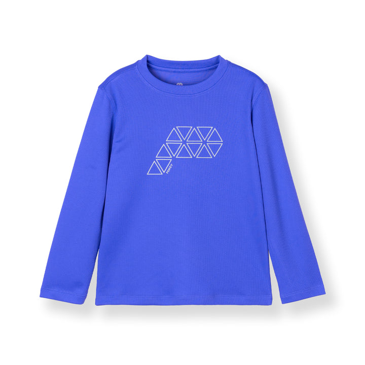 Sportswear Boys Purple Regular Fit Long Sleeve Top