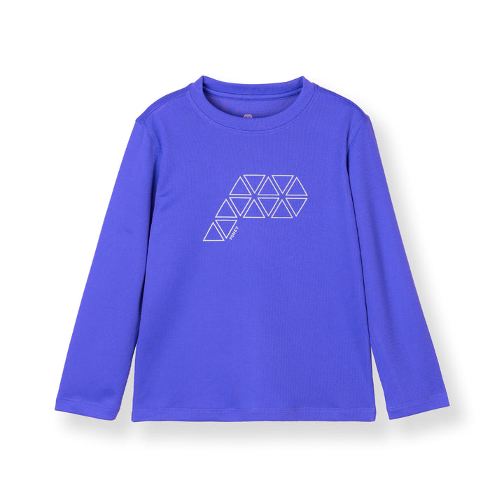 Sportswear Boys Purple Regular Fit Long Sleeve Top